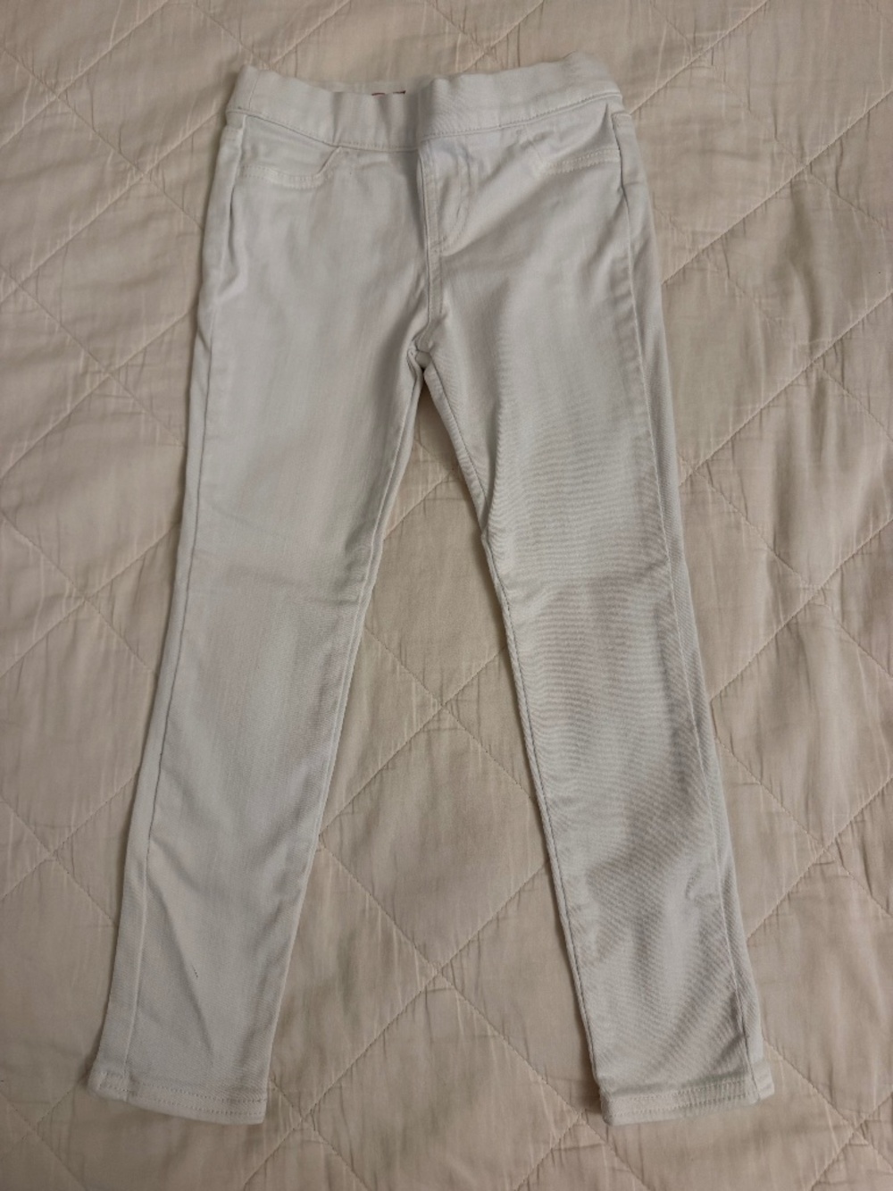 Vineyard Vines girls white jeggings